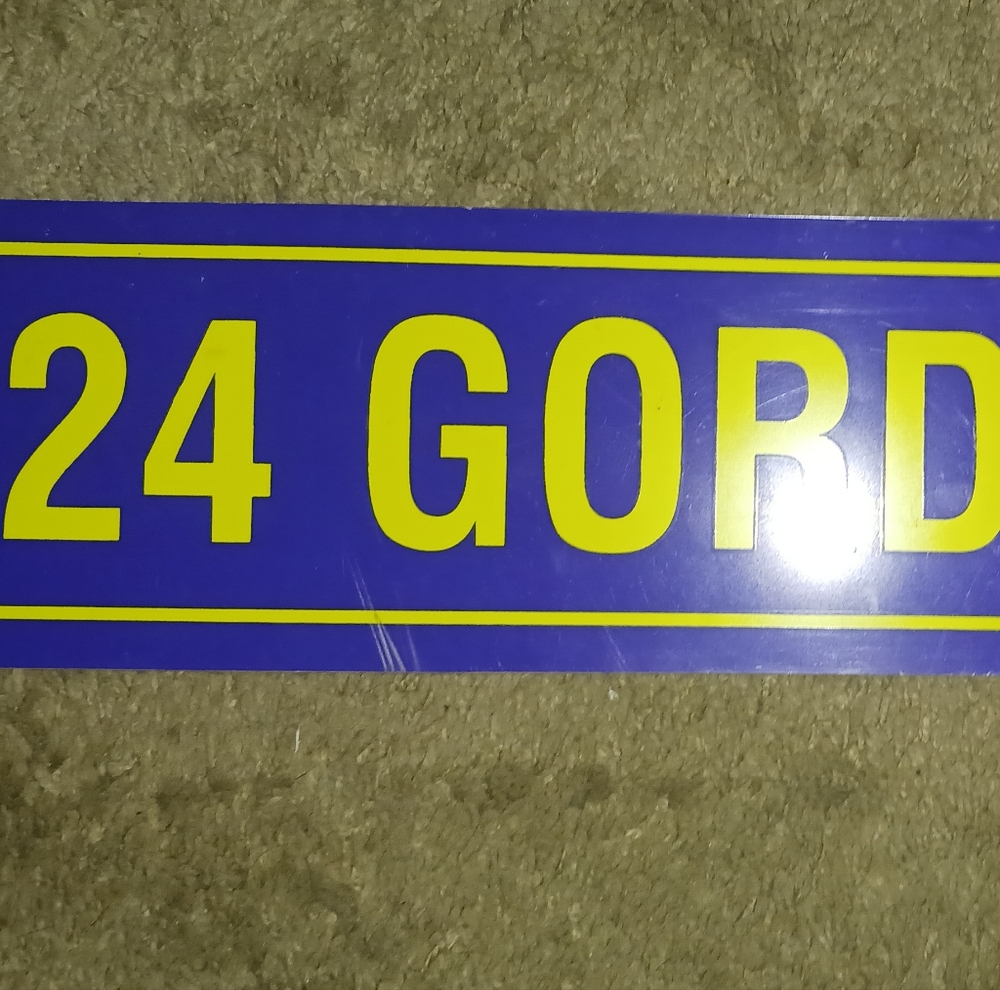 Jeff Gordon sign